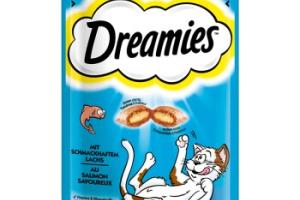 Dreamies Friandises pour chat Saumon 6x60 g Dreamies Friandises pour chat Saumon 6x60 g