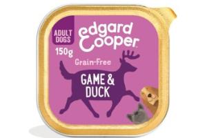 Edgard & Cooper Adult 11x150g Délicieux gibier et canard