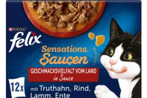 Felix Sensations 12 x 85 g Variété de saveurs du pays Felix Sensations 12 x 85 g Variété de saveurs du pays