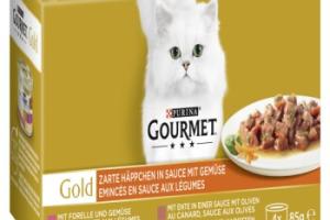 GOURMET Gold Tendres bouchées 4 x 85 g