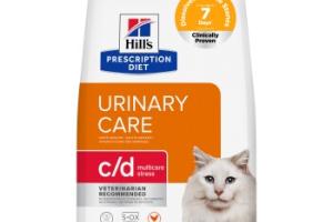 Hill's Prescription Diet c/d Multicare Stress Urinary Care Croquette Chat Adulte Poulet 3 kg Hill's Prescription Diet c/d Multicare Stress Urinary Care Croquette Chat Adulte Poulet 3 kg