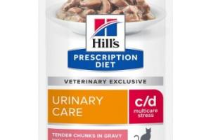 Hill's Prescription Diet c/d Urinary Stress Saumon 12x85 g Hill's Prescription Diet c/d Urinary Stress Saumon 12x85 g