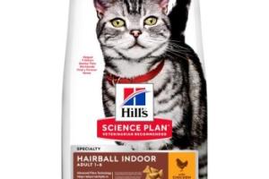 Hill's Science Plan Croquettes pour Chat Adulte, Boules de Poils et Pelage Parfait, au Poulet 3 kg Hill's Science Plan Croquettes pour Chat Adulte, Boules de Poils et Pelage Parfait, au Poulet 3 kg
