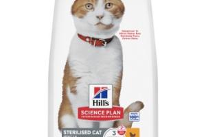 Hill's Science Plan Croquettes pour chat, Adulte, Stérilisé Avec du poulet 10 kg