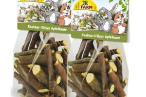 JR Farm Encas en bois de pommier 2x100 g JR Farm Encas en bois de pommier 2x100 g