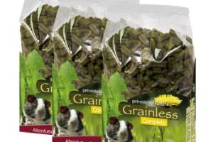 JR Farm Grainless Complete Cochons d’Inde 3x1,35 kg JR Farm Grainless Complete Cochons d’Inde 3x1,35 kg