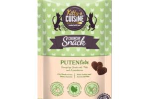 Kitty's Cuisine Kitty´s Cuisine Crunchy Snack Friandise Chat 50 g Amour de dinde, avec dinde et baies d’aronia Kitty's Cuisine Kitty´s Cuisine Crunchy Snack Friandise Chat 50 g Amour de dinde, avec dinde et baies d’aronia