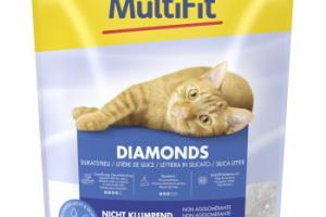 MultiFit Litière en Silice Non Agglomérante pour Chat et Chaton 15 l