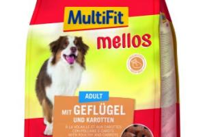 MultiFit Mellos nourriture sèche pour chien adulte Volaille et carottes 1,5 kg MultiFit Mellos nourriture sèche pour chien adulte Volaille et carottes 1,5 kg