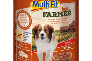 MultiFit Multi Fit Farmer Adult 6 x 800 g Poulet avec cœur de canard