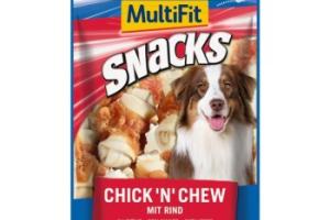 MultiFit Snacks Chick’n chew n°6 2x100g MultiFit Snacks Chick’n chew n°6 2x100g