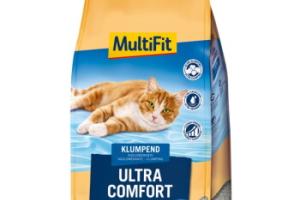 MultiFit Ultra Comfort Litière Agglomérante pour Chat 15 l