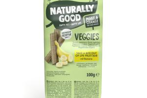Naturally Good Veggies Barre aux fruits 4 pcs 100 g Banane Naturally Good Veggies Barre aux fruits 4 pcs 100 g Banane
