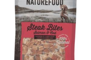 NATUREFOOD Steak Bites 3x100 g Saumon NATUREFOOD Steak Bites 3x100 g Saumon