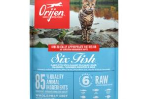 Orijen Croquettes chat Six Fish 5,4 kg Orijen Croquettes chat Six Fish 5,4 kg