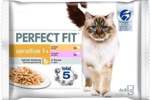 PERFECT FIT Sensitive 1+ 4 x 85 g PERFECT FIT Sensitive 1+ 4 x 85 g