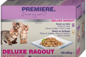 PREMIERE Deluxe Ragout Kitten Multipack 12 x 85 g PREMIERE Deluxe Ragout Kitten Multipack 12 x 85 g