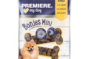 PREMIERE Friandise pour chien Bonies Mini Volaille 2x125 g PREMIERE Friandise pour chien Bonies Mini Volaille 2x125 g