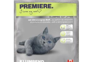 PREMIERE Litière Agglomérante au Parfum Citronnelle pour Chat 12 kg