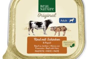REAL NATURE Adult 17 x 100 g Bœuf et jambon