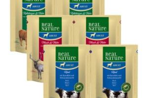 REAL NATURE Pack mixte Adult Pouches 6 x 300 g REAL NATURE Pack mixte Adult Pouches 6 x 300 g