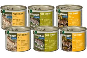 REAL NATURE WILDERNESS Adult pack mixte 6 x 200 g Pack mix 3