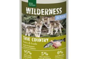 REAL NATURE WILDERNESS Junior Poulet avec saumon 6x400 g
