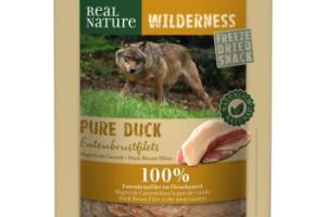 REAL NATURE WILDERNESS Snacks lyophilisés 100 g Pure Duck REAL NATURE WILDERNESS Snacks lyophilisés 100 g Pure Duck