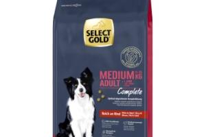 SELECT GOLD Complete Croquettes Chien Adulte Medium Bœuf 12 kg