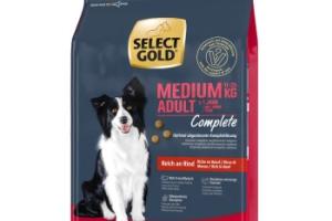 SELECT GOLD Complete Croquettes Chien Adulte Medium Bœuf 4 kg