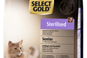 SELECT GOLD Senior Sterilised Volaille aux pommes de terre 3 kg SELECT GOLD Senior Sterilised Volaille aux pommes de terre 3 kg