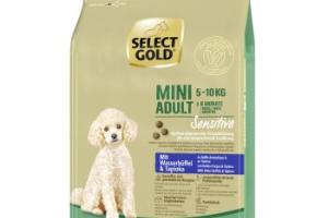 SELECT GOLD Sensitive aliments secs pour chien Mini Buffle domestique et tapioca 4 kg