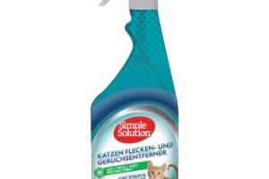 SIMPLE SOLUTION Éliminateur de tâches et d’odeurs de chats