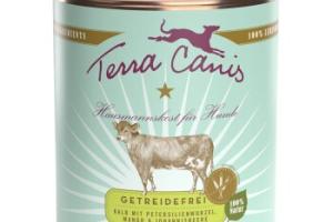 Terra Canis sans céréales Adult 6x800g Veau aux racines de persil, mangue et cassis Terra Canis sans céréales Adult 6x800g Veau aux racines de persil, mangue et cassis