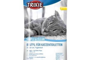 Trixie Sac à litière Simple'n'Clean pour toilettes pour chat L