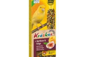 Vitakraft cracker pour canaris 4 x 2 Abricot et figue Vitakraft cracker pour canaris 4 x 2 Abricot et figue