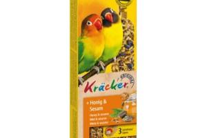 Vitakraft Crackers Miel Agapornidés 4 x 180g Vitakraft Crackers Miel Agapornidés 4 x 180g