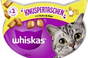 Whiskas Crispies 8x60 g Poulet et fromage Whiskas Crispies 8x60 g Poulet et fromage