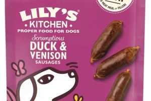 Lily's Kitchen Mini saucisses Chien Adulte Canard et Chevreuil Lily's Kitchen Mini saucisses Chien Adulte Canard et Chevreuil