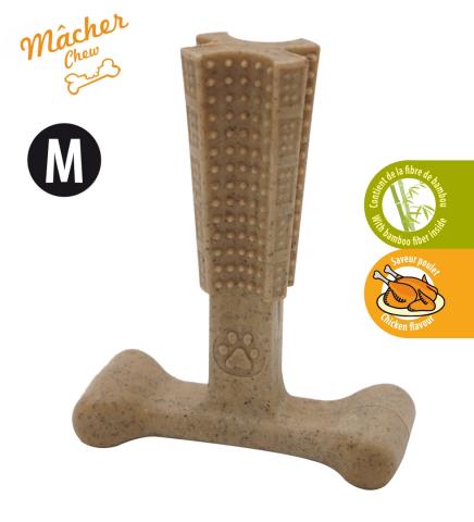 Aimé Chien Os BamBone Fibres de Bambou Poulet