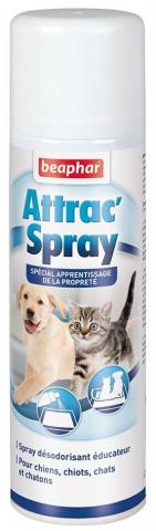 Spray désodorisant éducateur Attrac' Spray pour chien et chat