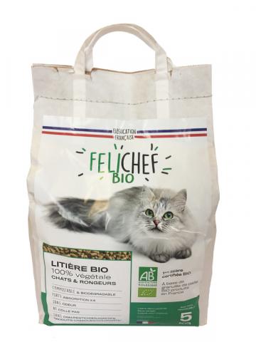 Felichef Litière Bio Chat & Rongeurs
