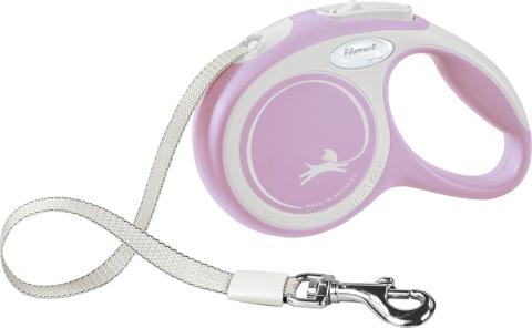 Flexi New Comfort Laisse Sangle Rose Flexi New Comfort Laisse Sangle Rose