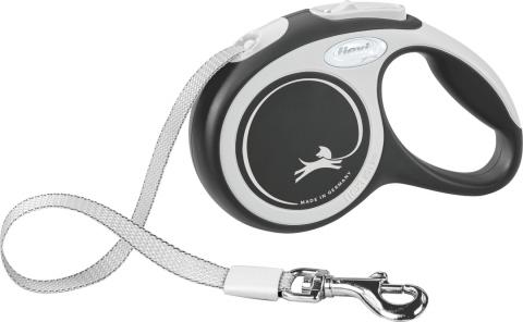 Flexi New Comfort Laisse Sangle Noir Flexi New Comfort Laisse Sangle Noir