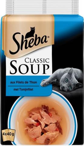 Sheba Classic Soup aux filets de Thon