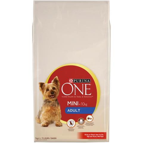 Purina One Chien Mini < 10kg Boeuf et Riz Purina One Chien Mini < 10kg Boeuf et Riz