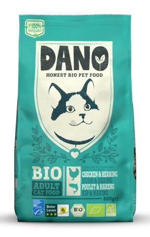 Dano Chat Croquettes Bio Poulet et Poisson Dano Chat Croquettes Bio Poulet et Poisson