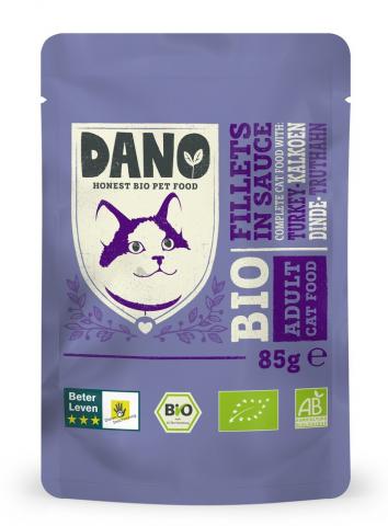 Dano Chat Sachet Filets Bio Poulet et Dinde Dano Chat Sachet Filets Bio Poulet et Dinde