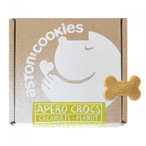 Aston's Cookies Biscuits Chien Apéro Crocs Cacahuète Aston's Cookies Biscuits Chien Apéro Crocs Cacahuète