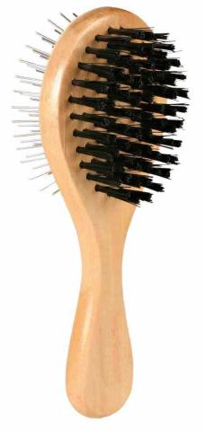 Trixie Brosse en bois double face Trixie Brosse en bois double face